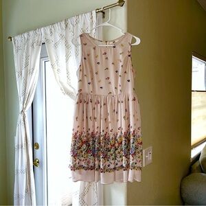 Floral Sleeveless Mini Dress